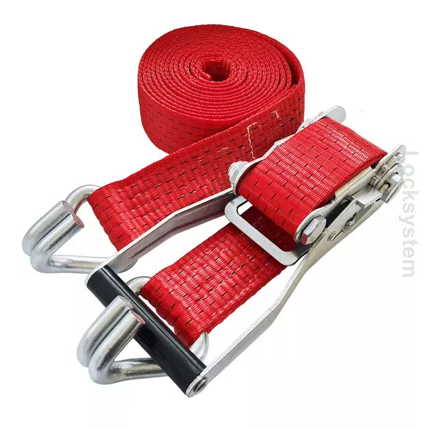 Cargo Lashing Strap Set — 5 Tonne, 8m with Ratchet